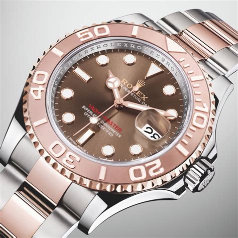 rolex yacht master everose second hand|rolex yacht master 40mm gold.